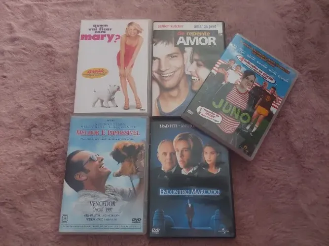 Combo com 11 DVDs - Categoria Romance e Comédia Romântica