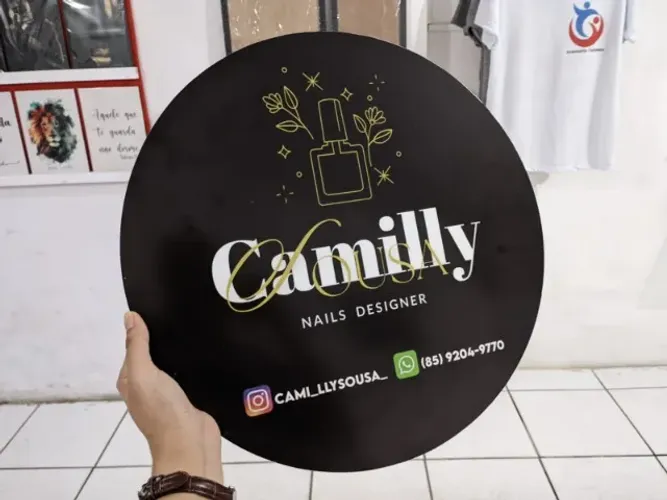 Placas Personalizadas em PVC