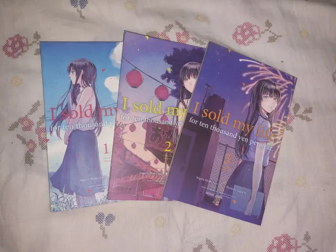 Mangá i sold my life for ten thousand yen per year completo