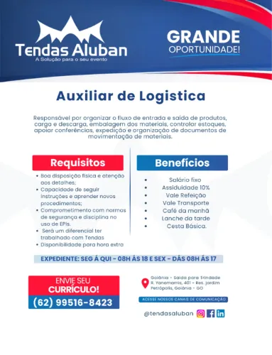 AUXILIAR DE LOGISTICA