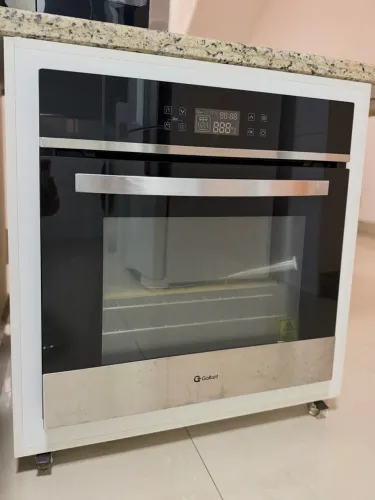 Gabinete para Forno de Embutir 100% MDF + Forno Elétrico Gallant 65L