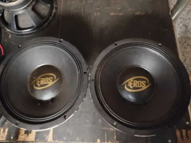 Woofer Eros E-612MG12 Polegadas 600W RMS 4 Ohms Bobina Simples - VALOR INDIVIDUAL