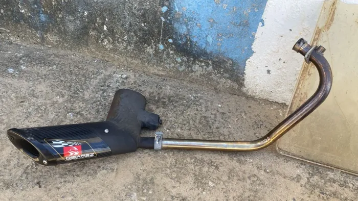 Vendo escapamento esportivo para factor
