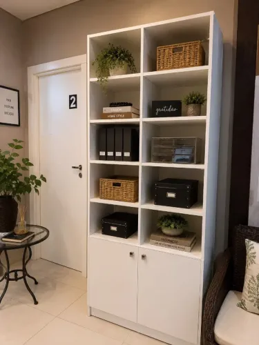 ESTANTE / ARMÁRIO ORGANIZADOR EM MDF 18MM