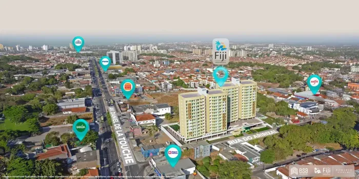 Fiji Residence, com 2 a 3 quartos, 61 a 80 m² - Rua Aririzal, 85 - Cohama - São Luís/MA