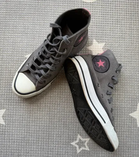 All Star Cinza e Rosa 34