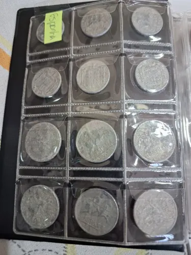 Vendo lote de moedas Espanha