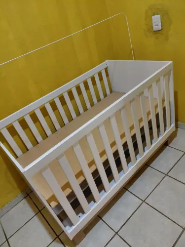 Berço completo com colchão