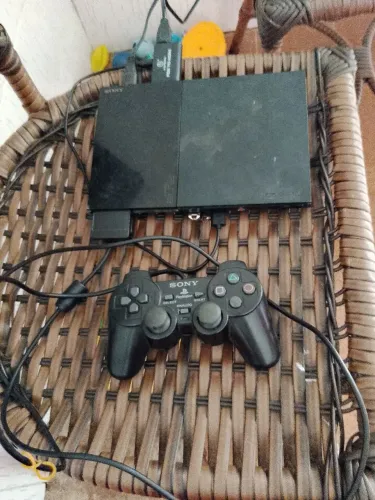 PS2 slim em ótimo estado