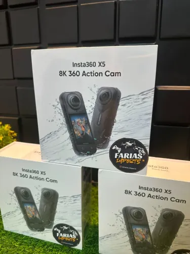 Insta 360 x5 Nova Lacrada Câmera de Ação