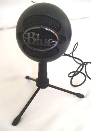 Microfone USB Blue Snowball Ice - Excelente estado