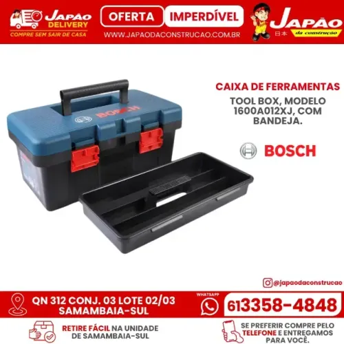 CAIXA FERRAMENTAS TOOL BOX BOSCH