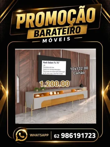 Rack solare para TV 75