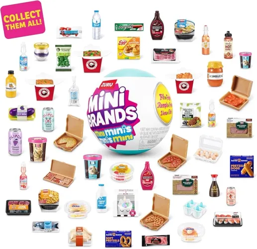 Mini ball - fill the fridge - mini bola sortida by zuru - mini brands 