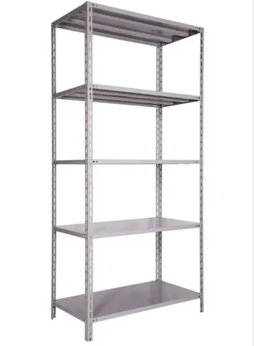 Estante aço 540kg, 60cm profundidade, reforçada, industrial - Prateleira com 5 bandejas