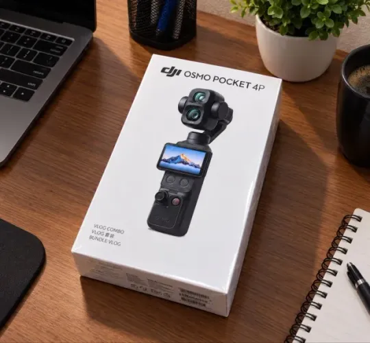 Filmadora DJI Osmo Pocket 4P Vlog Combo
