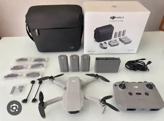 Drone DJI mini 2 4k com combo Fly more 