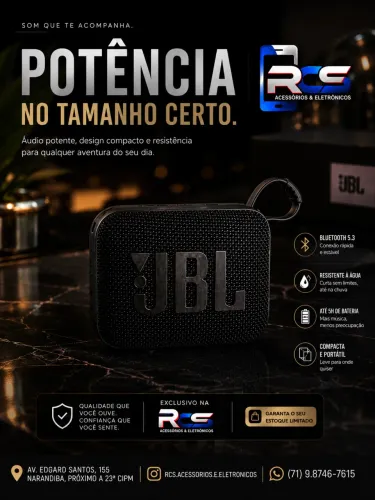 Caixa de som Jbl Go4