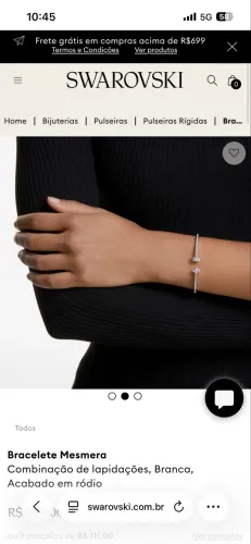 Bracelete - swarovski