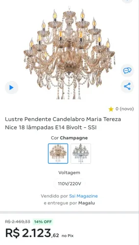 Lustre novo