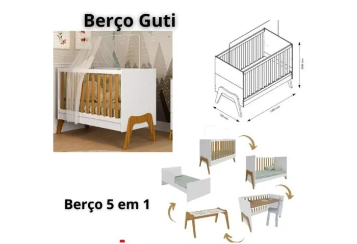 Vendo Berço/ kit berço/ Ninho