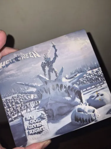 Cd helloween - my god given right (semi-novo)