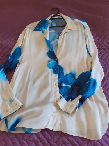 Blusa de seda