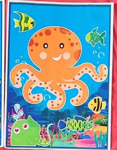 Kit decoração Fundo do Mar