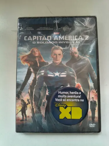 DVD Capitão América 2 - O Soldado Invernal<br>Novo, na embalagem lacrada <br><br>25,00