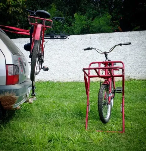 Bicicleta Cargueira com câmbio.