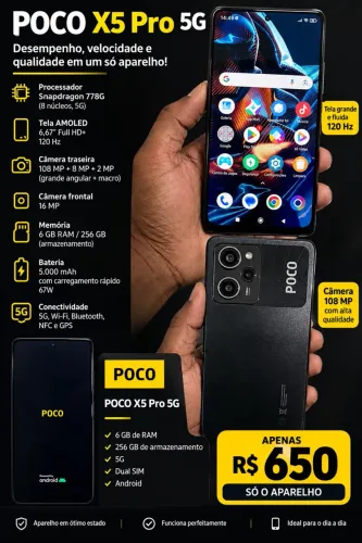 POCO X5 PRO 256Giga 5G