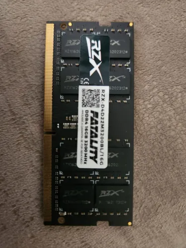 Memoria DDR4 16gb rzx gamer fatality 3200
