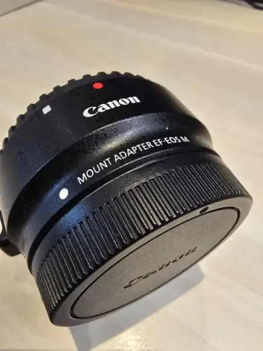 Adaptador De Lente Canon Ef/ef-s Para Câmeras Canon Eos M