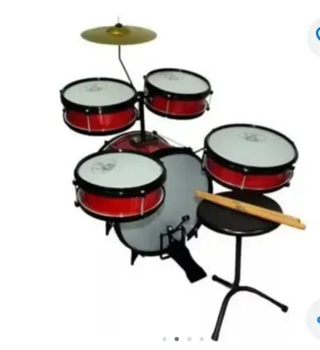 Bateria Infantil Semi Nova - até 10 anos