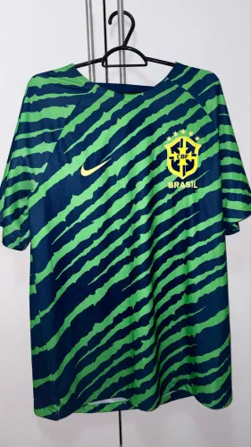 Camisa Pré Jogo Brasil 2022