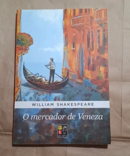 Livro O Mercador de Veneza - PERFEITO ESTADO