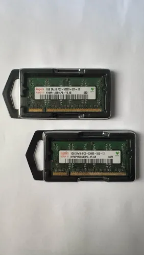 Memória RAM DDR2 Notebook 2GB (2x1Gb)