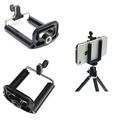 Suporte Para Celular Smartphone Câmera Universal P/ Base Tripé