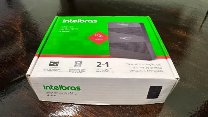 Leitor RFID Intelbras LE 130 MF Usado - Kit 04 Peças