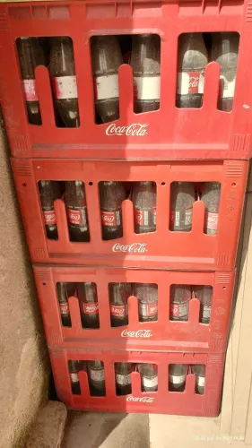 Engradado de coca cola