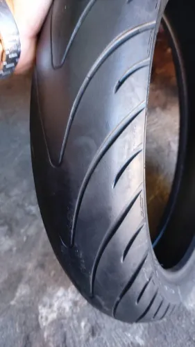 Pneu dianteiro p/ mt07, mt09,cb650f,z750, hornet
