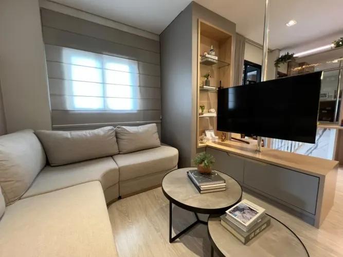 CONCEPT MOBILIADO - R$ 890.000 - Apartamento à venda, 2 Quartos (1 Suíte), 81m², 2 Vagas -