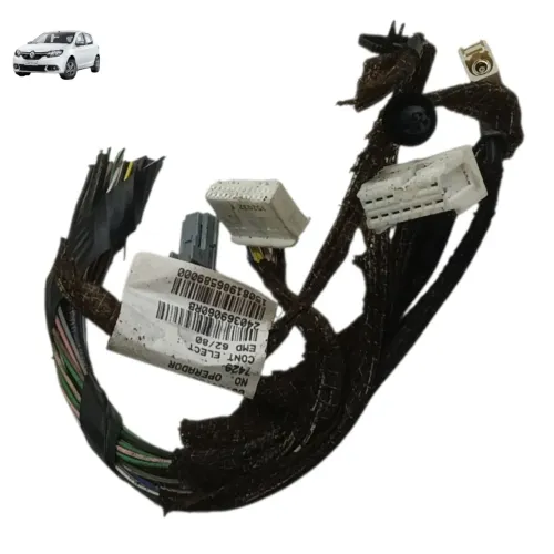 Jogo Plug Conector Som Multimídia Renault Sandero 2016 2017