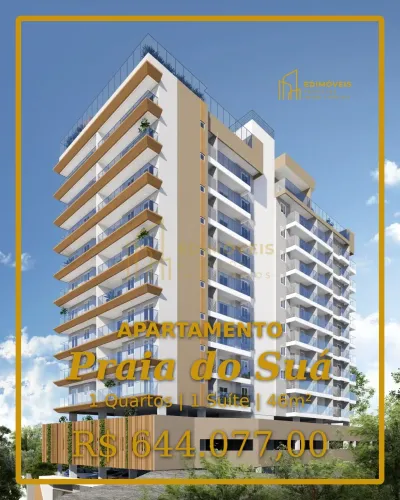 Oportunidade na Praia do Suá: Apartamento de 1 Quarto com Lazer Completo!