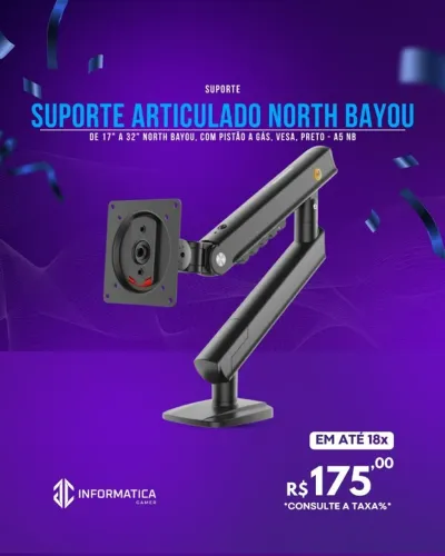 SUPORTE ARTICULADO NORTH BAYOU