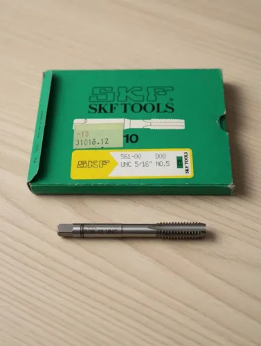 Macho SKF 5/16? - 18 UNC No.5 (Bottoming) + Caixa Original - Rosca Americana