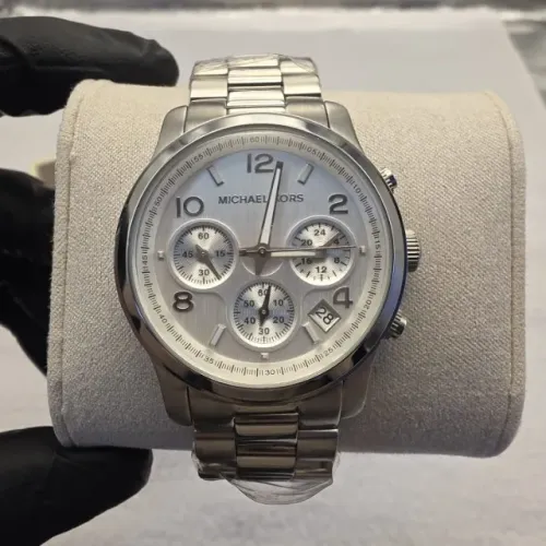 Relógio Michael Kors MK5076 Feminino Cronógrafo Original 45mm Novo