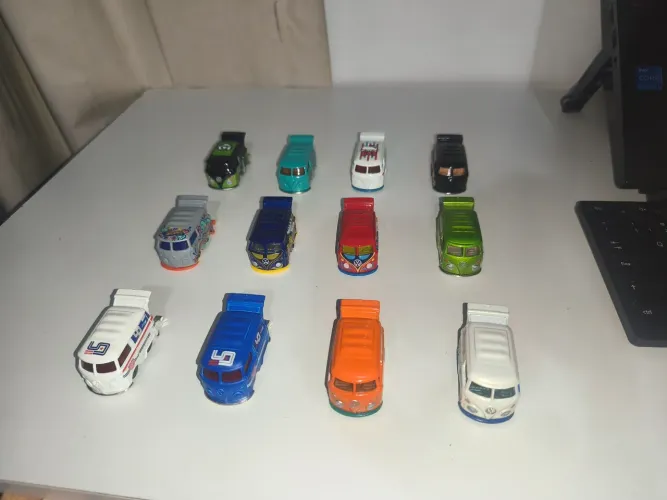 Hot Wheels kool Kombi - Lote com 12 minis