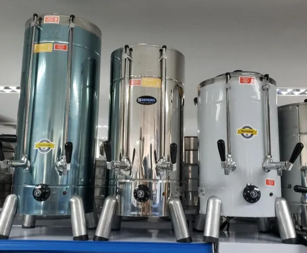 Cafeteira industrial inox para padaria e lanchonete (nova) Alecs
