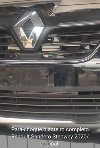 Parachoque dianteiro Sandero Stepway 20 completo